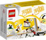 LEGO® Classic Creatieve witte stenen achterkant van de doos