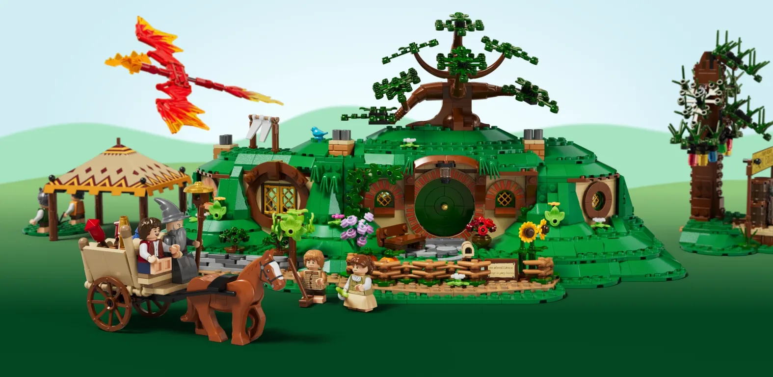 LEGO® Icons Il Signore degli Anelli: la Contea