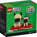 LEGO® BrickHeadz™ Pastor Alemán parte posterior de la caja