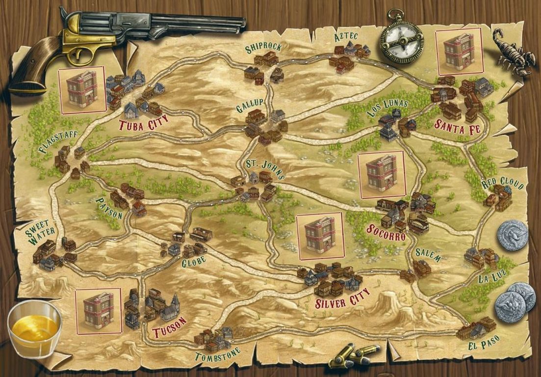 Desperados game board