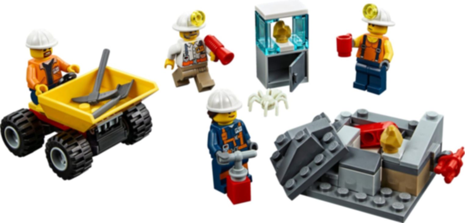 LEGO® City Mining Team components