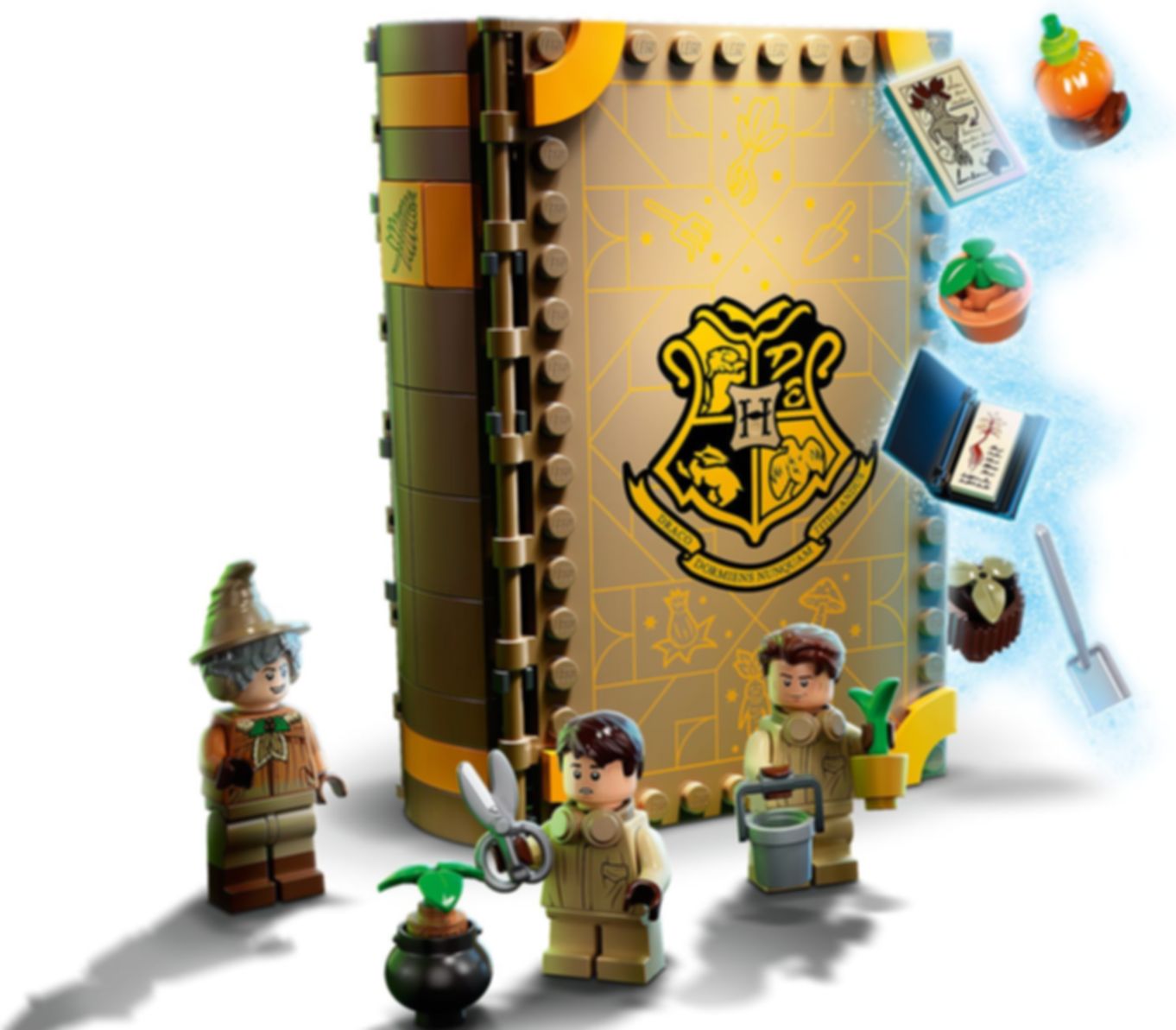 LEGO® Harry Potter™ Momento Hogwarts™: Clase de Herbología partes