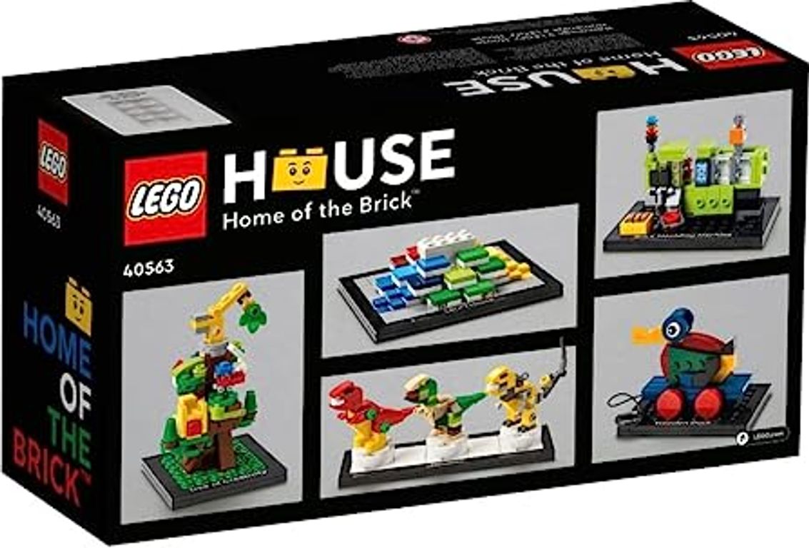 Hommage House Home of The Brick parte posterior de la caja