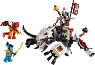 LEGO® Ninjago Zilvar and Grimtak the Dragon Beast components