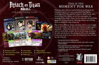 Attack on Titan: Deck-Building Game back of the box