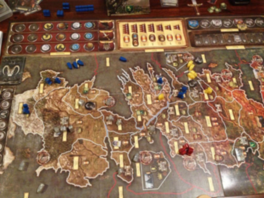 Game of Thrones Board Game Expansion A Feast For Crows gameplay