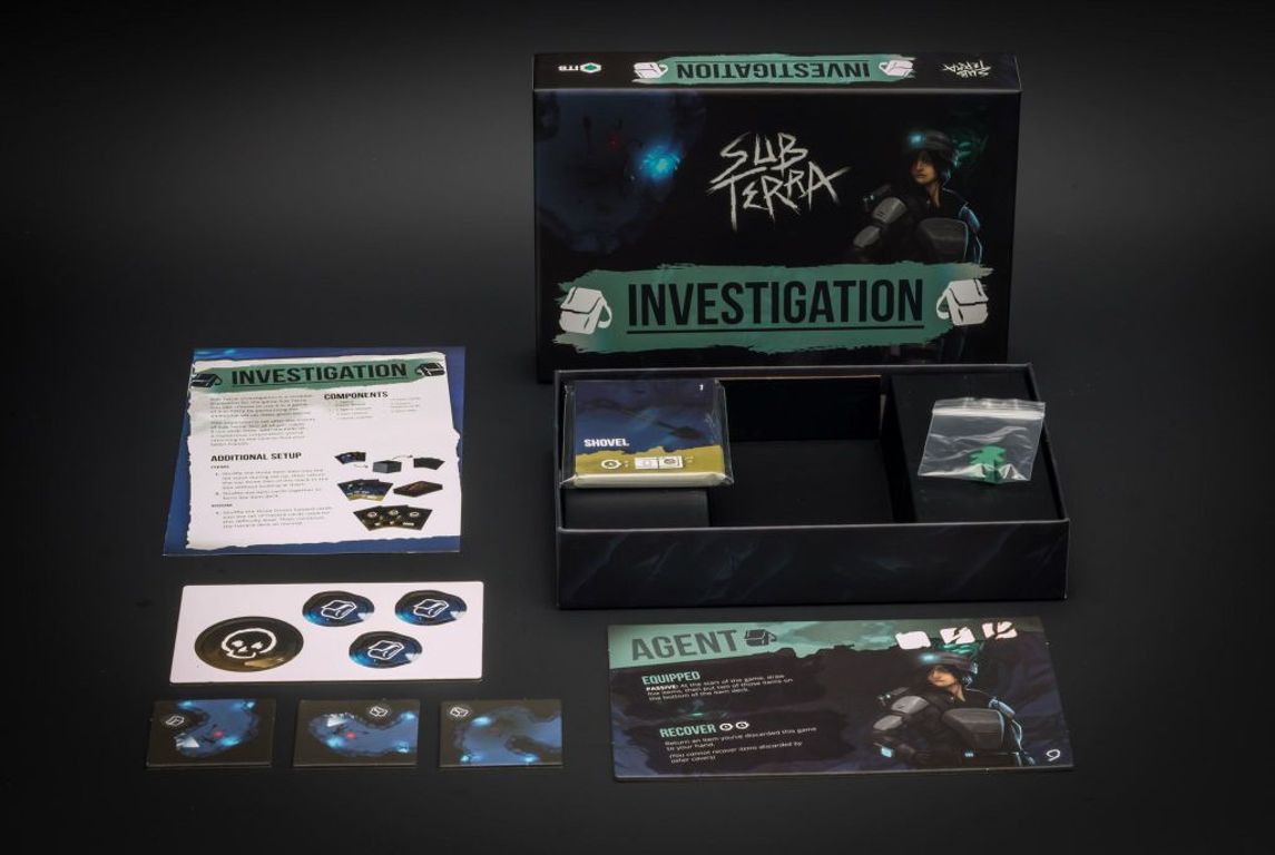 Sub Terra: Investigation components