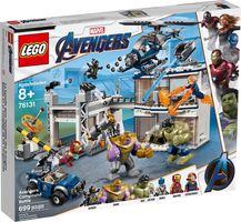 LEGO® Marvel Strijd bij de basis van de Avengers