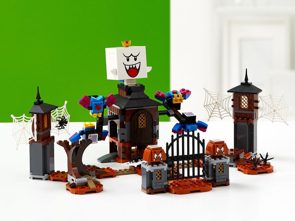 LEGO® Super Mario™ Uitbreidingsset: King Boo en de spooktuin componenten