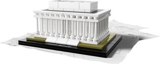 LEGO® Architecture Lincoln Memorial components