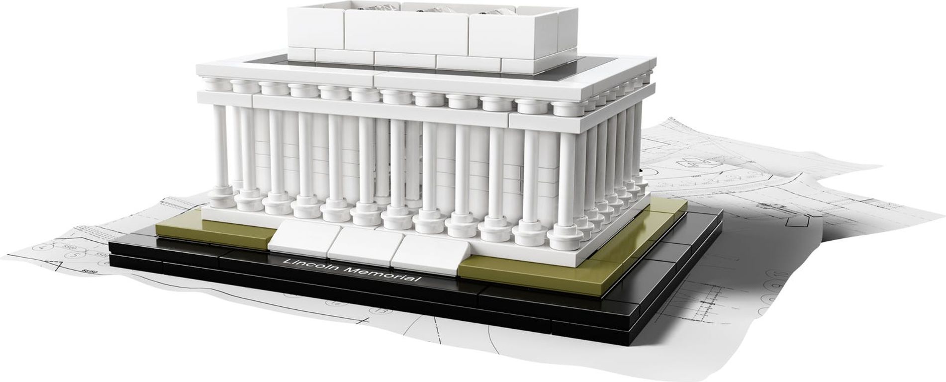 LEGO® Architecture Lincoln Memorial komponenten