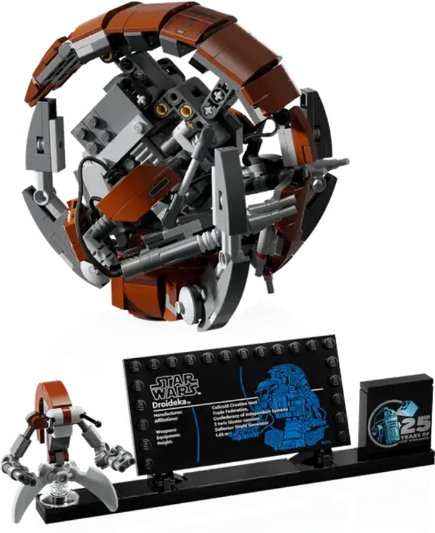 LEGO® Star Wars Droideka components