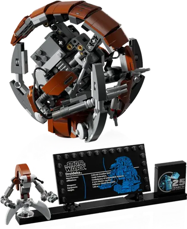 LEGO® Star Wars Droideka komponenten