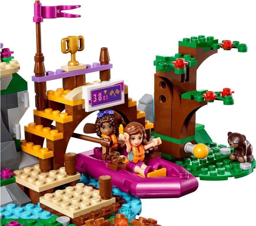 LEGO® Friends Avonturenkamp wildwatervaren speelwijze