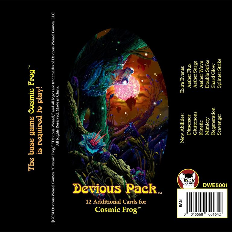 Cosmic Frog: Devious Pack torna a scatola