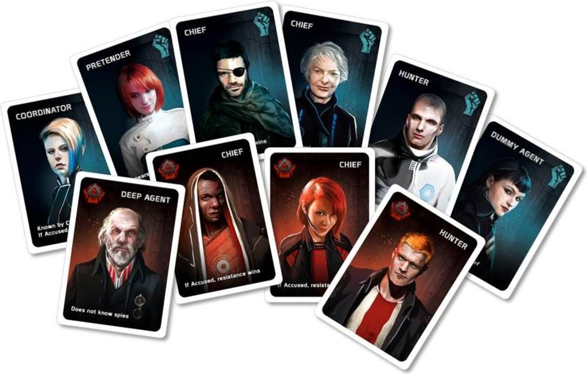 The Resistance: Hostile Intent cards