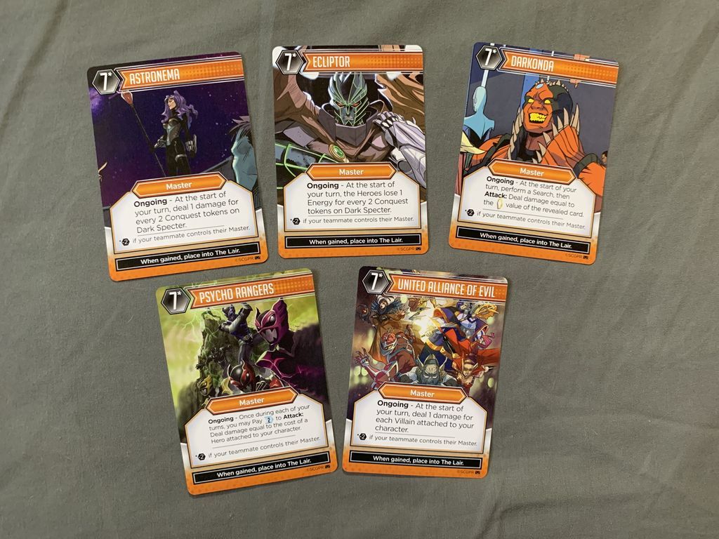 Power Rangers: Deck-Building Game – Flying Higher karten