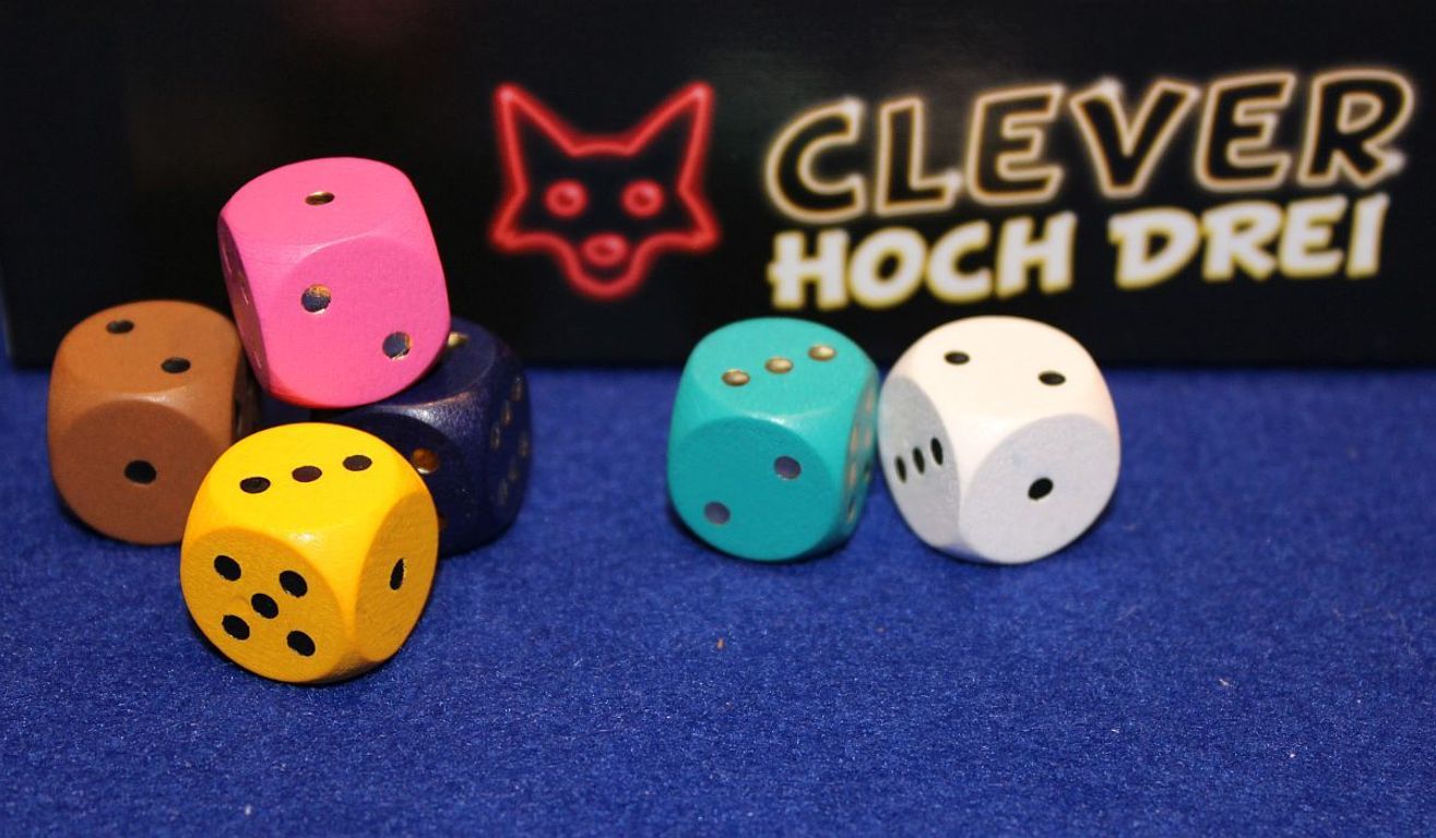 Clever Cubed dice
