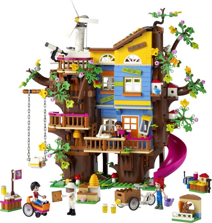 LEGO® Friends Freundschaftsbaumhaus komponenten