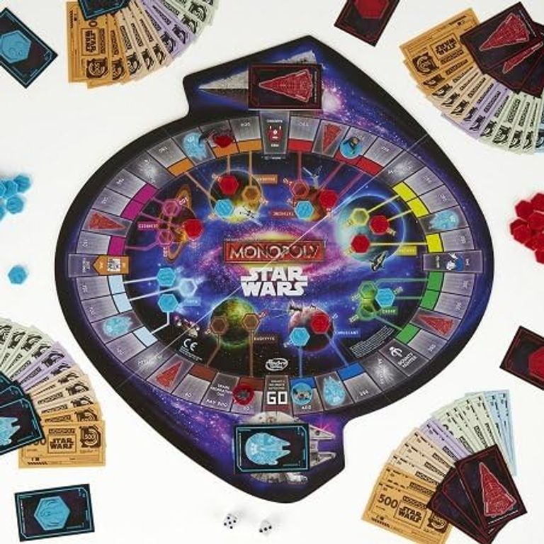 Monopoly Star Wars edition partes