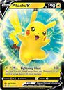 Pokemon Trading Card Game Pikachu V Box Collection (2022) karte