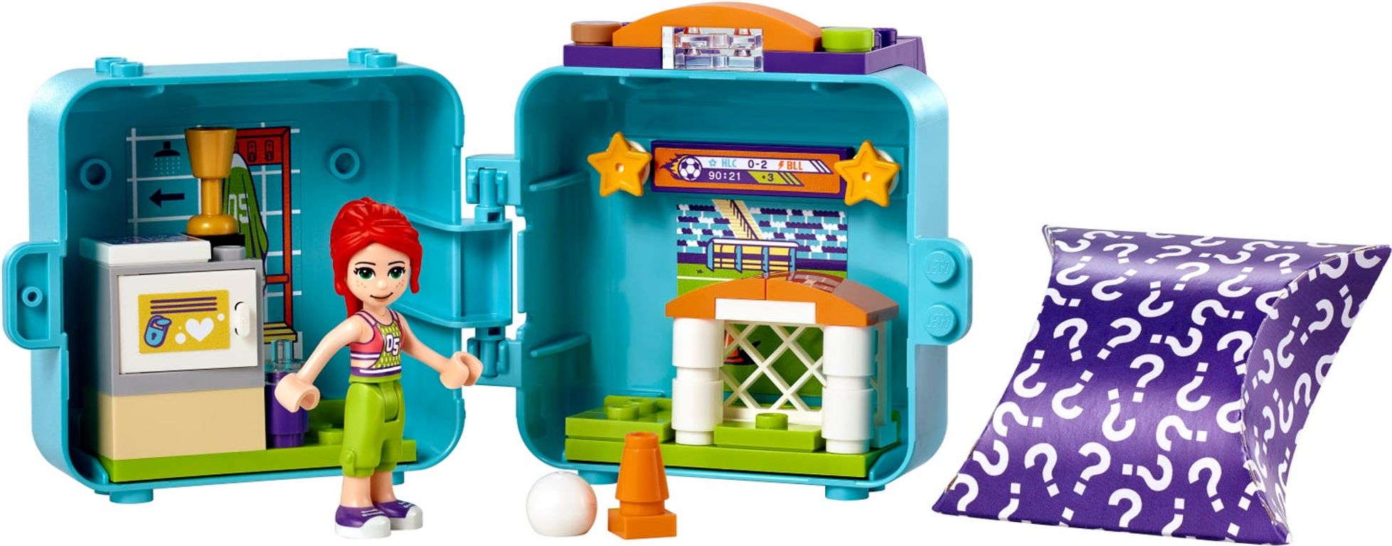 LEGO® Friends Le cube de football de Mia composants