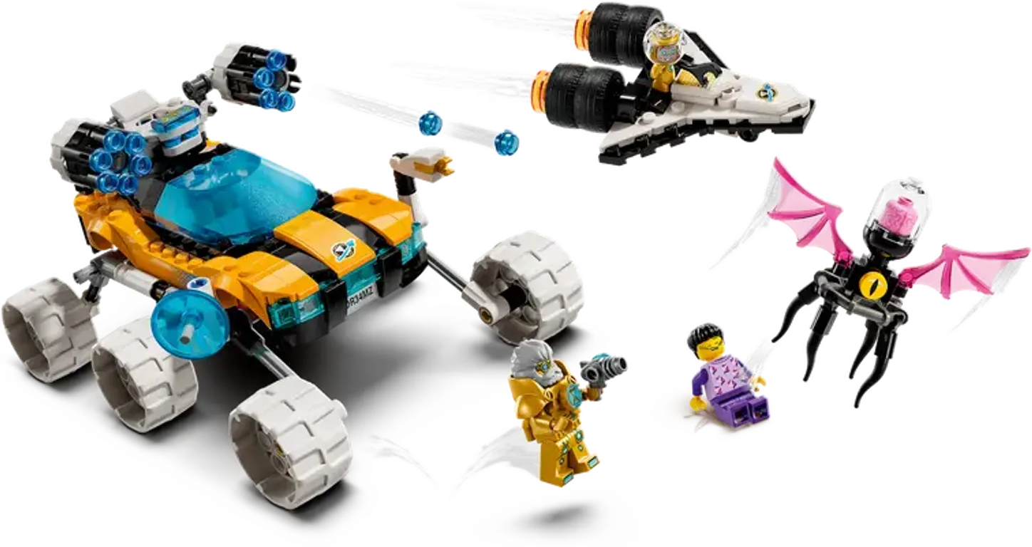 LEGO® DREAMZzz™ L'auto spaziale del Professore Oswald gameplay