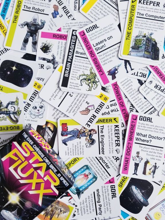 Star Fluxx cartes