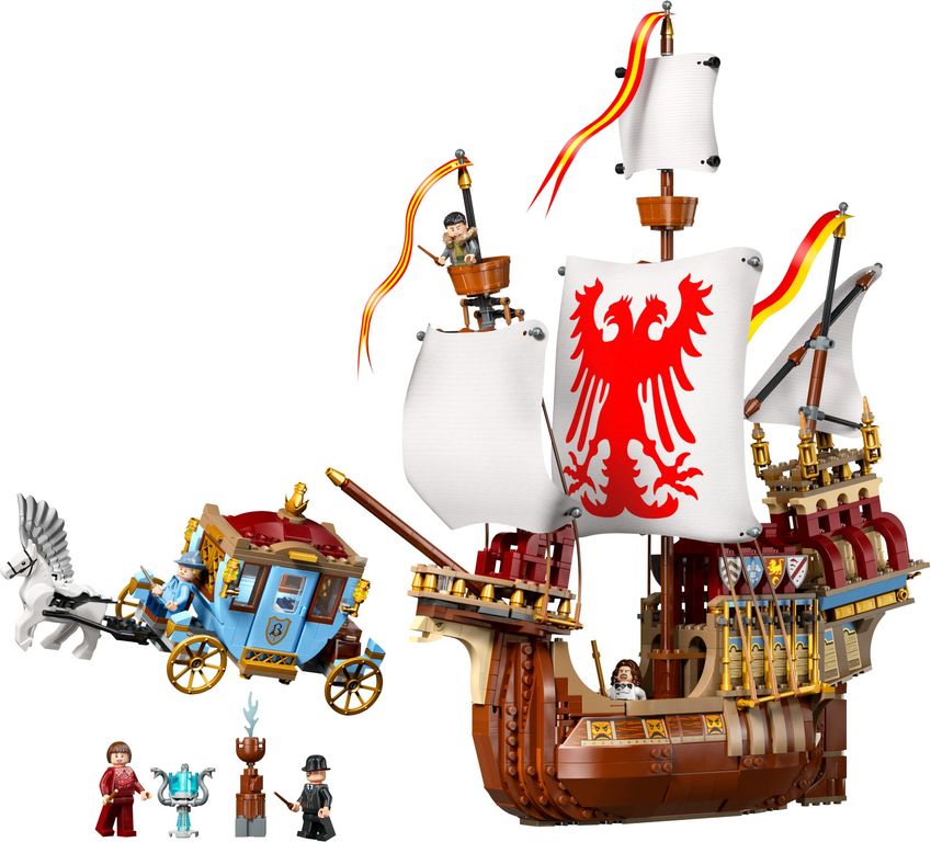 LEGO® Harry Potter™ Torneo dei Tremaghi: l'Arrivo componenti