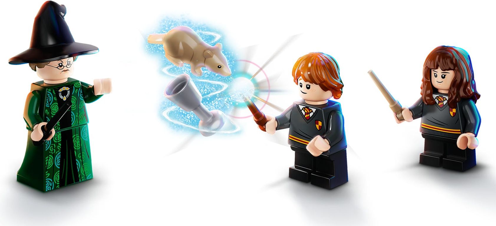 LEGO® Harry Potter™ Poudlard : le cours de métamorphose figurines