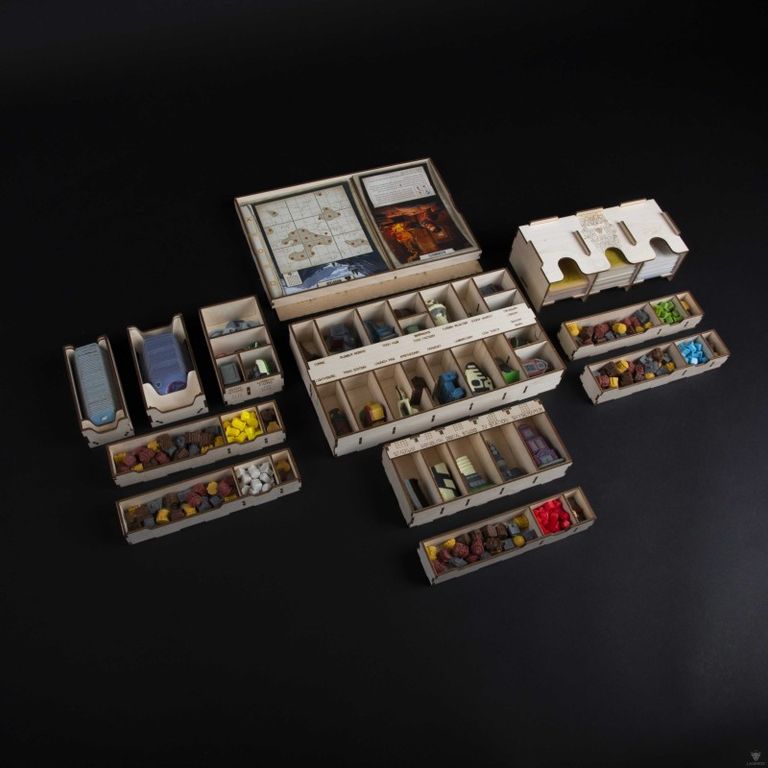 Tapestry: Laserox Organizer components