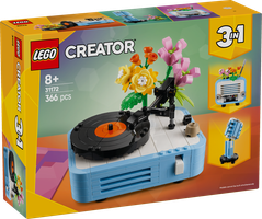 LEGO® Creator Plattenspieler mit Blumen