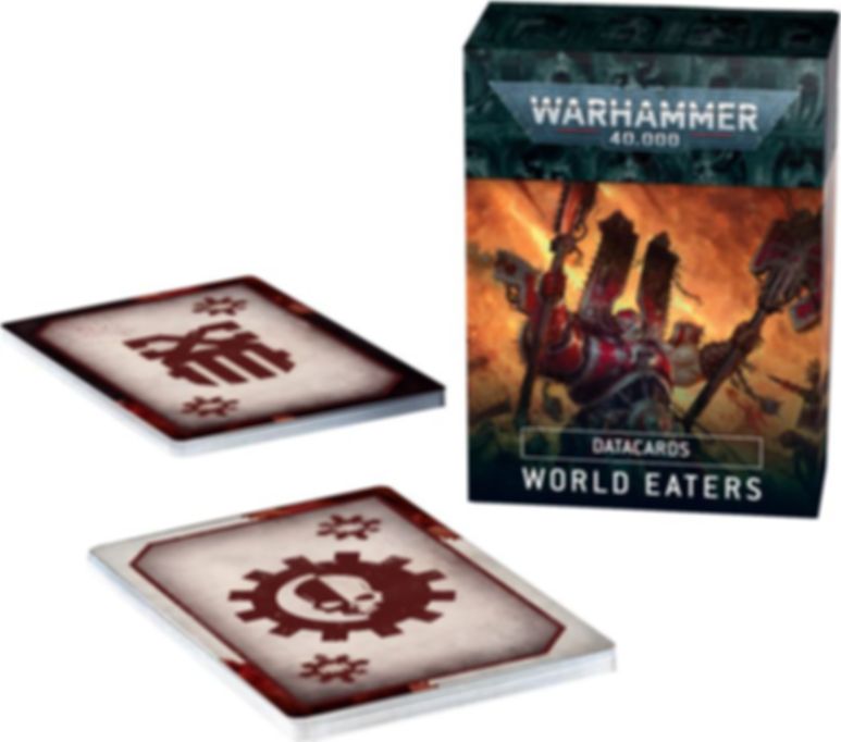Warhammer 40,000 - DATACARDS: World Eaters box