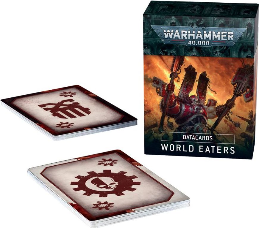 Warhammer 40,000 - DATACARDS: World Eaters caja