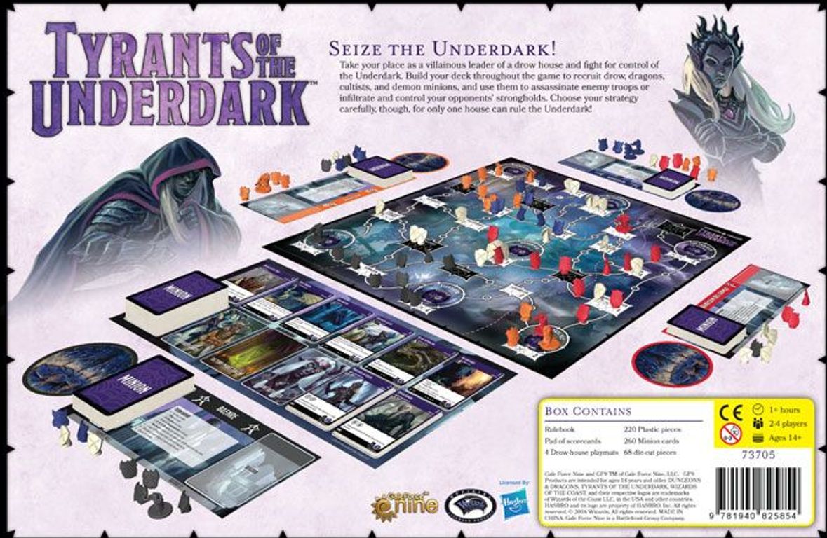 I Tiranni dell' Underdark: Il Gioco da Tavolo torna a scatola