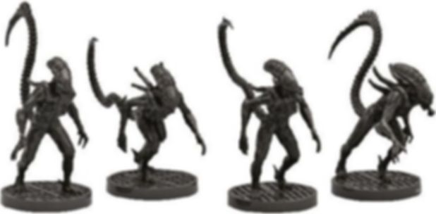 Aliens: Another Glorious Day in the Corps! – Alien Warriors miniatures