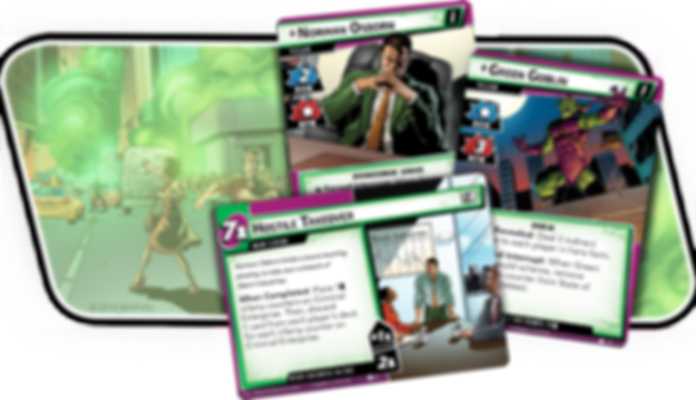 Marvel Champions: The Card Game - The Green Goblin Scenario Pack kaarten