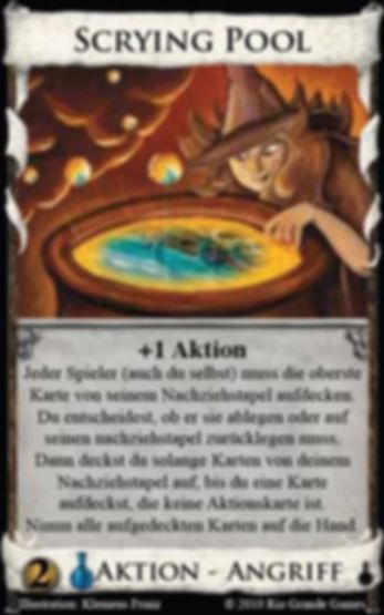 Dominion: Die Alchemisten Scrying pool karte