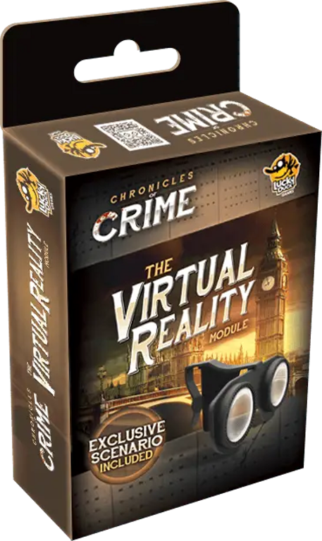 Chronicles Of Crime The Millennium Series - 2400 Board Game | Cooperative Murder Mystery Game For Kids And Adults | Ages 12 | 1-4 Players | Avg. Playtime 60-90 Mins | Made By Lucky Duck Games