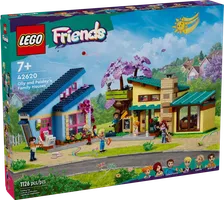 LEGO® Friends Le case di Olly e Paisley