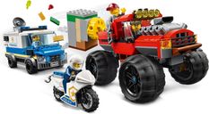 LEGO® City Policía: Atraco del Monster Truck jugabilidad