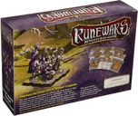 Runewars Miniatures Game: Waiqar Infantry Command - Unit Upgrade Expansion parte posterior de la caja