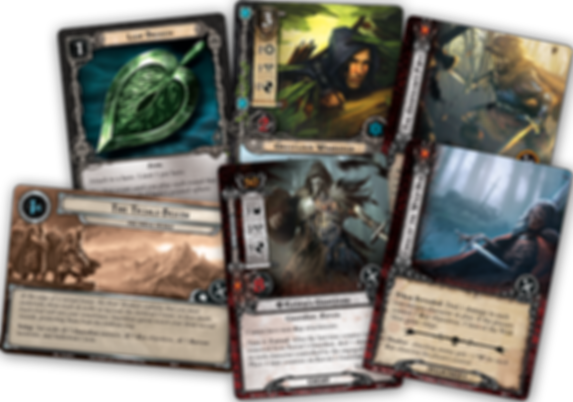 Il Signore degli Anelli: il gioco di carte - Le Tre Prove carte