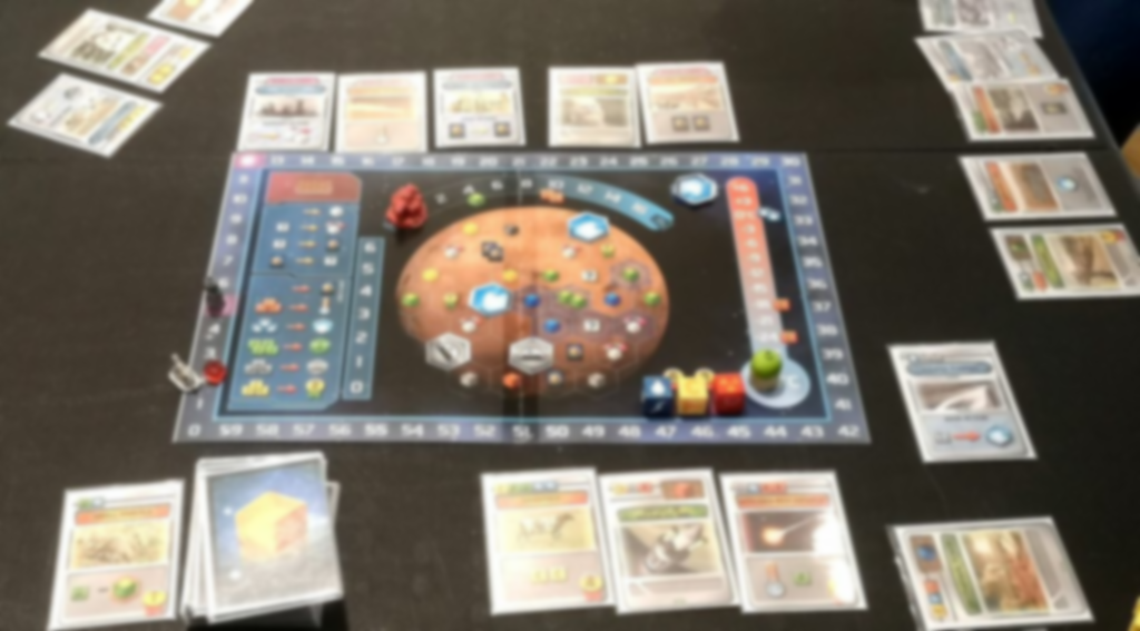 Terraforming Mars: Het Dobbelspel speelwijze