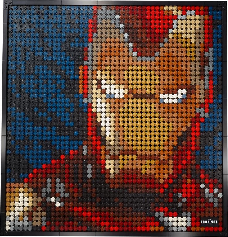 LEGO® Art Marvel Studios Iron Man components