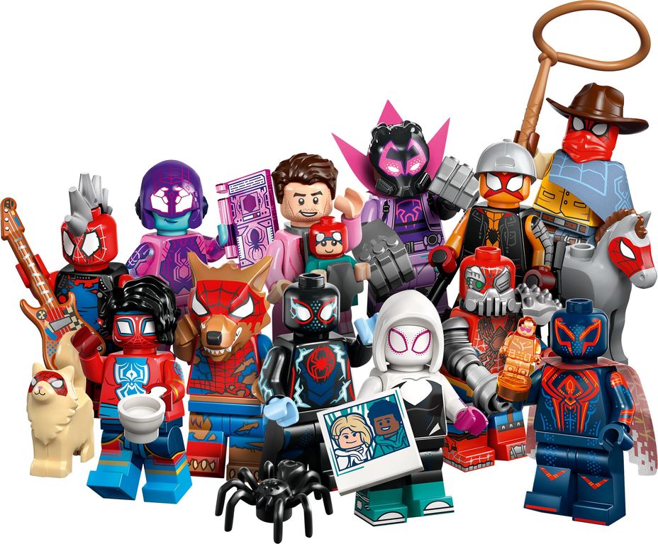 LEGO® Minifigures Spider-Man: Across the Spider-Verse minifigures