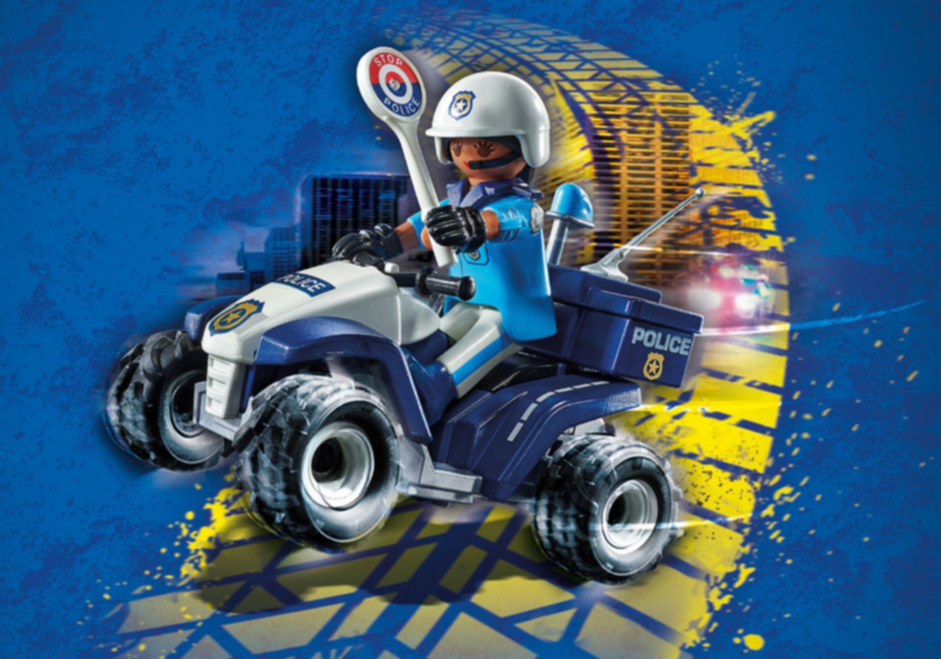 Playmobil® City Action Police Quad gameplay