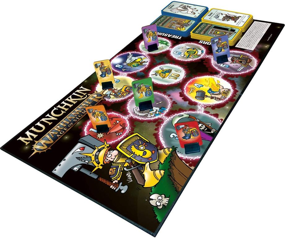 Munchkin Warhammer: Age of Sigmar spielablauf