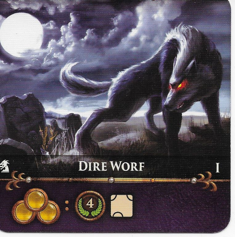 Viceroy: Times of Darkness Dire Wolf card