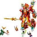 LEGO® Monkie Kid Nezha's vuurringmecha componenten